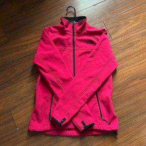 Hot Pink North Face Jacket